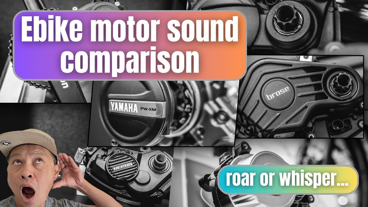 Ebike motor sound comparison - Loudest, silent electric mountain bike motors compared in shootout