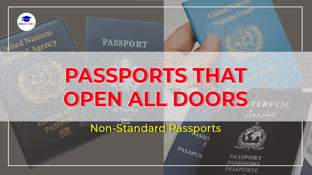 THE PASSPORTS THAT OPEN ALL DOORS | #non-standard passports | #passports | #edumediagh