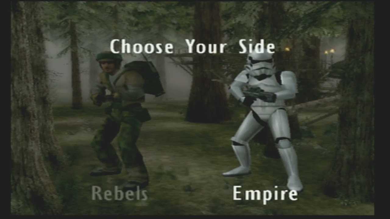 Star Wars Battlefront PS2 demo ALL infantry classes showcase