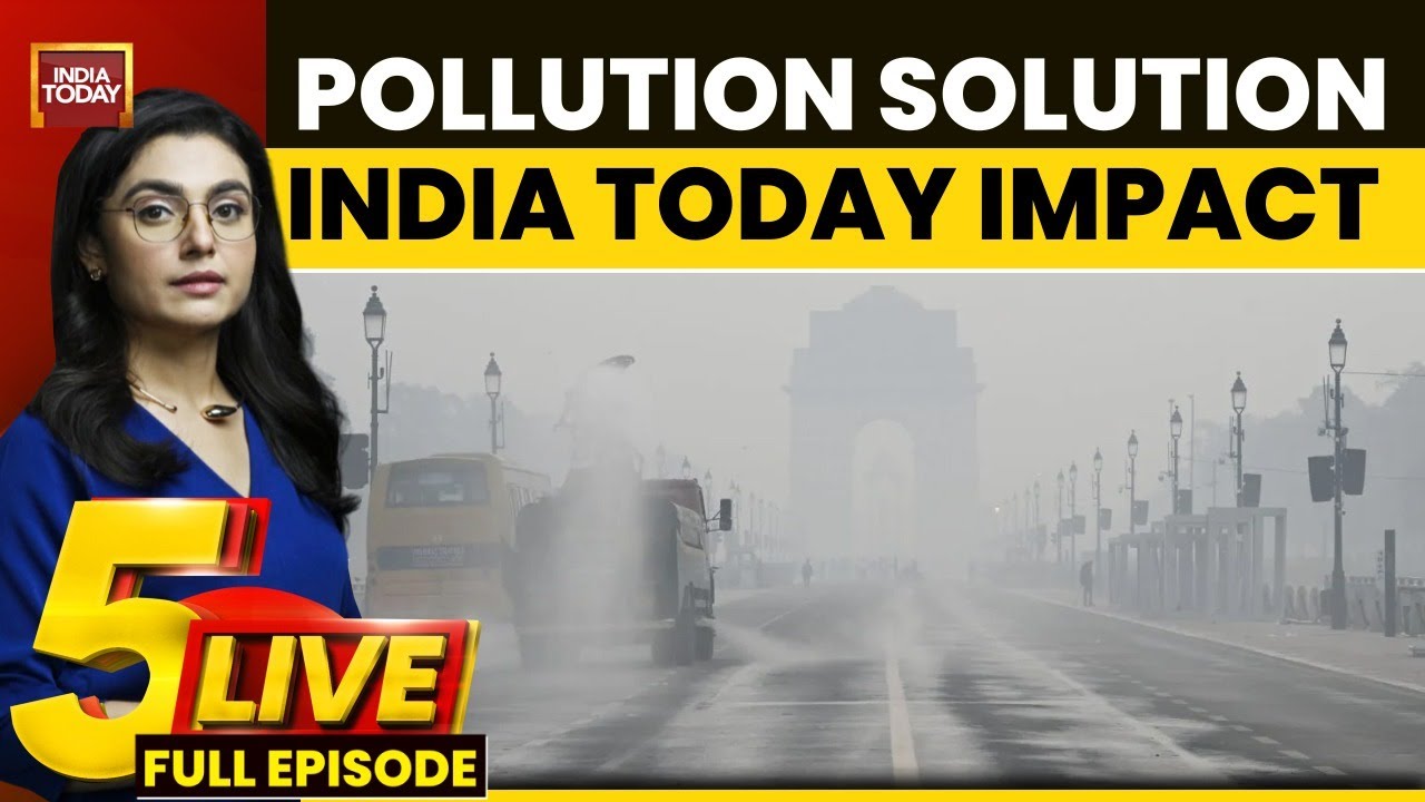 5Live With Sonal Mehrotra Kapoor: GRAP 4 Measures To Stay Year-Long | SC Pauses Aravalli Mining