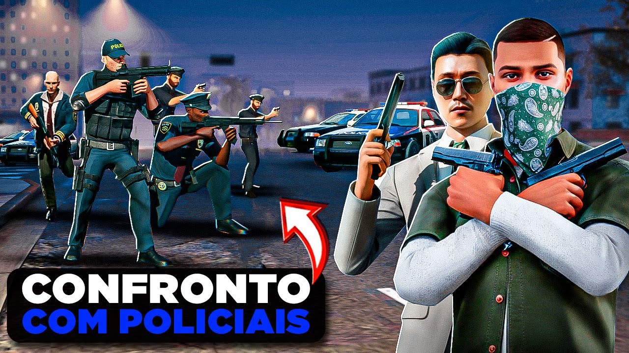 CONFRONTO CONTRA A POLICIA! QUASE FUI PRESO ONE STATE RP