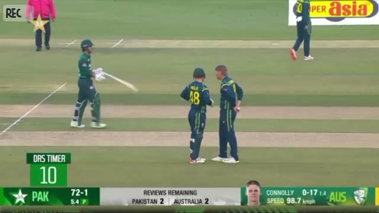1st Inning Powerplay | Pakistan vs Australia |Match 02 | T201 Series 2026 | PCB |M9E1H