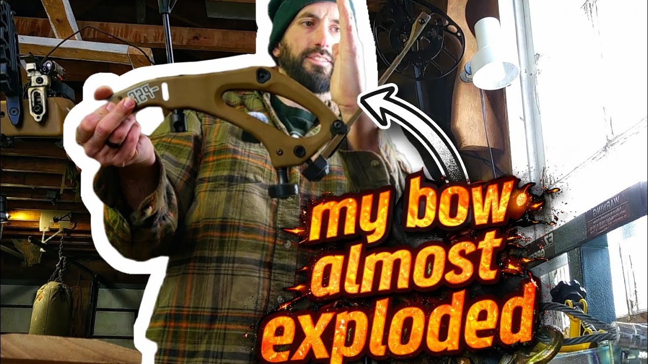My Bow Almost SNAPPED in Half | Emergency Fix on My PSE Mach 33