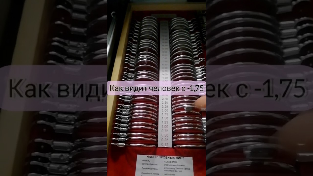 Зрение -1,75 #Зрение #ПлохоеЗрение #Очки #Линзы #офтальмология