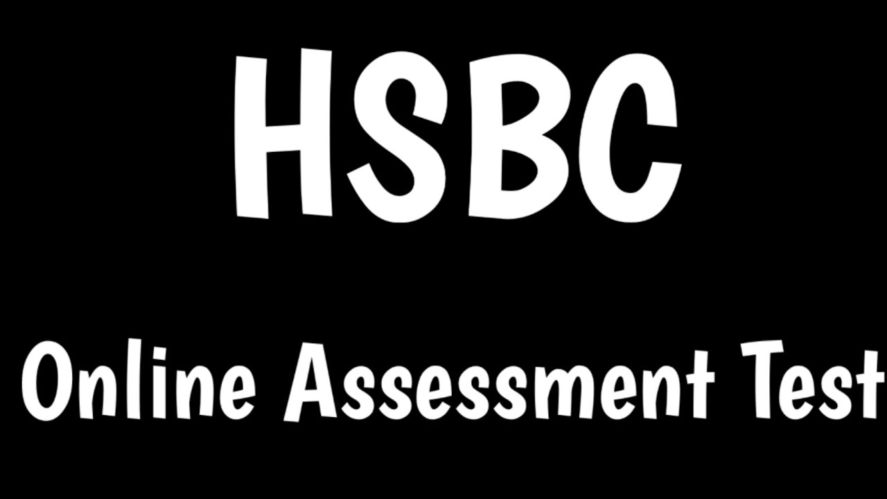 HSBC Online Assessment Test | How To Pass HSBC Interview |