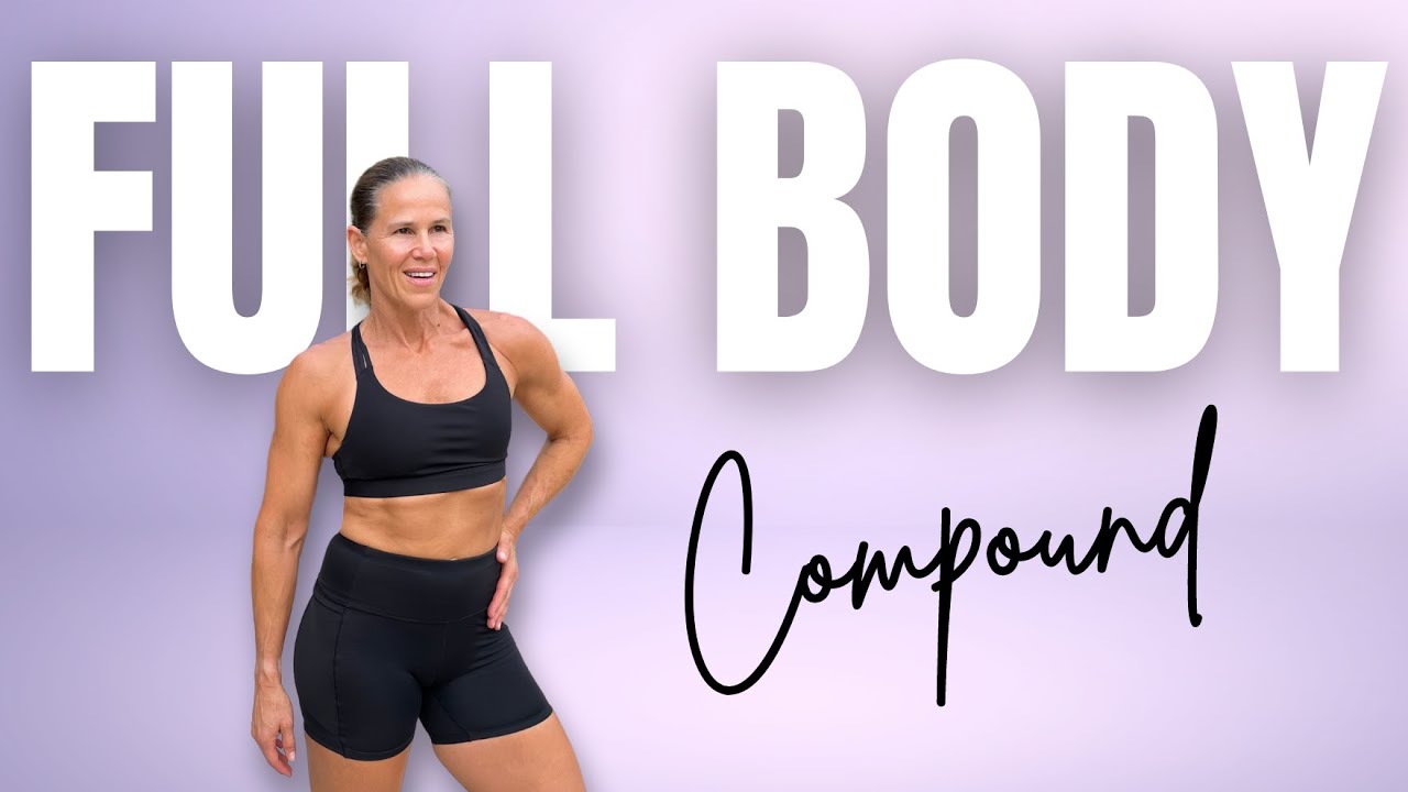 35 MIN FULL BODY COMPOUND WORKOUT | Strength Training & HIIT Finisher