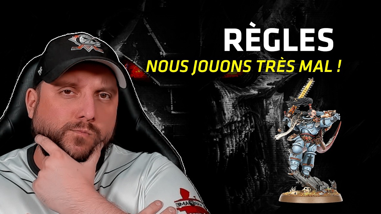 40K - RÈGLES - NOUS JOUONS TRÈS MAL ! Tour de jeu, phase de charge et de combat.