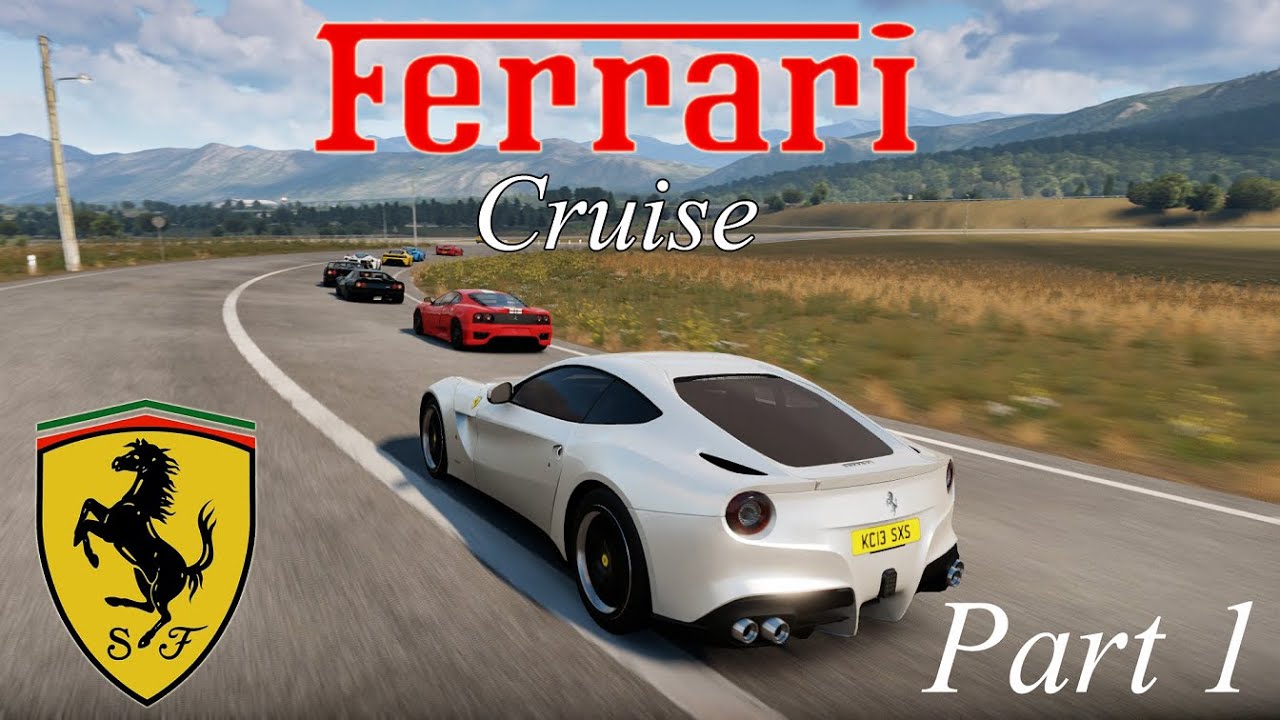 Forza Horizon 2 - Ferrari Cruise Part 1 (F12, 458, F40, F50, Scuderia and MORE)