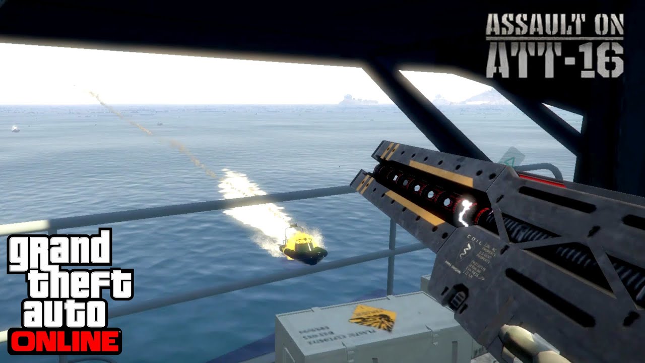 Assault on ATT-16 Gameplay | GTA Online | 60 FPS