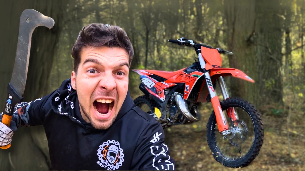 Biegał z Maczetą Po Lesie | Najlepszy Tor MX w Polsce | Trening Motocross