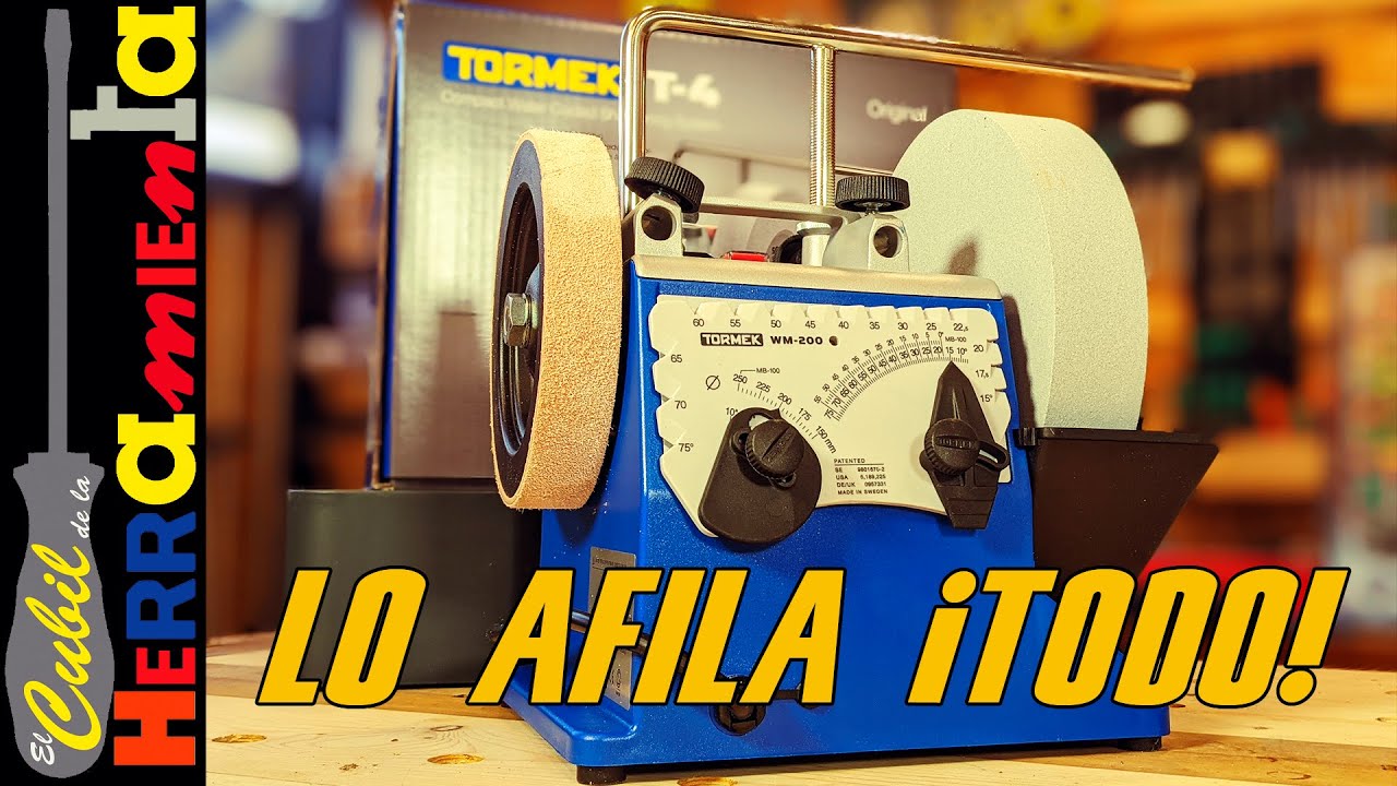 T4 TORMEK ¿EL MEJOR AFILADOR DEL MUNDO?