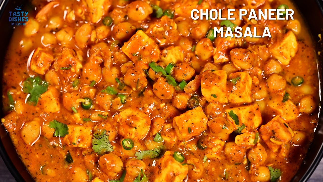 Chole Paneer Masala (No Onion No Garlic)