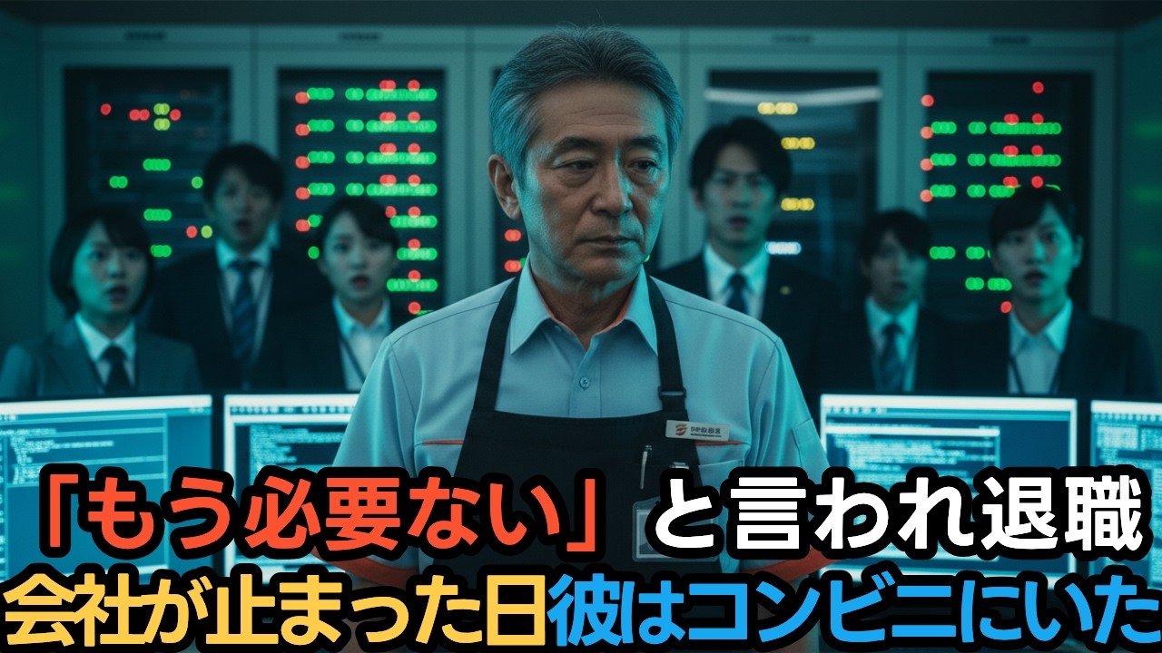 「もう必要ない」と言われ退職した技術者。3日後、会社が崩壊寸前で彼を探した。【感動する話】