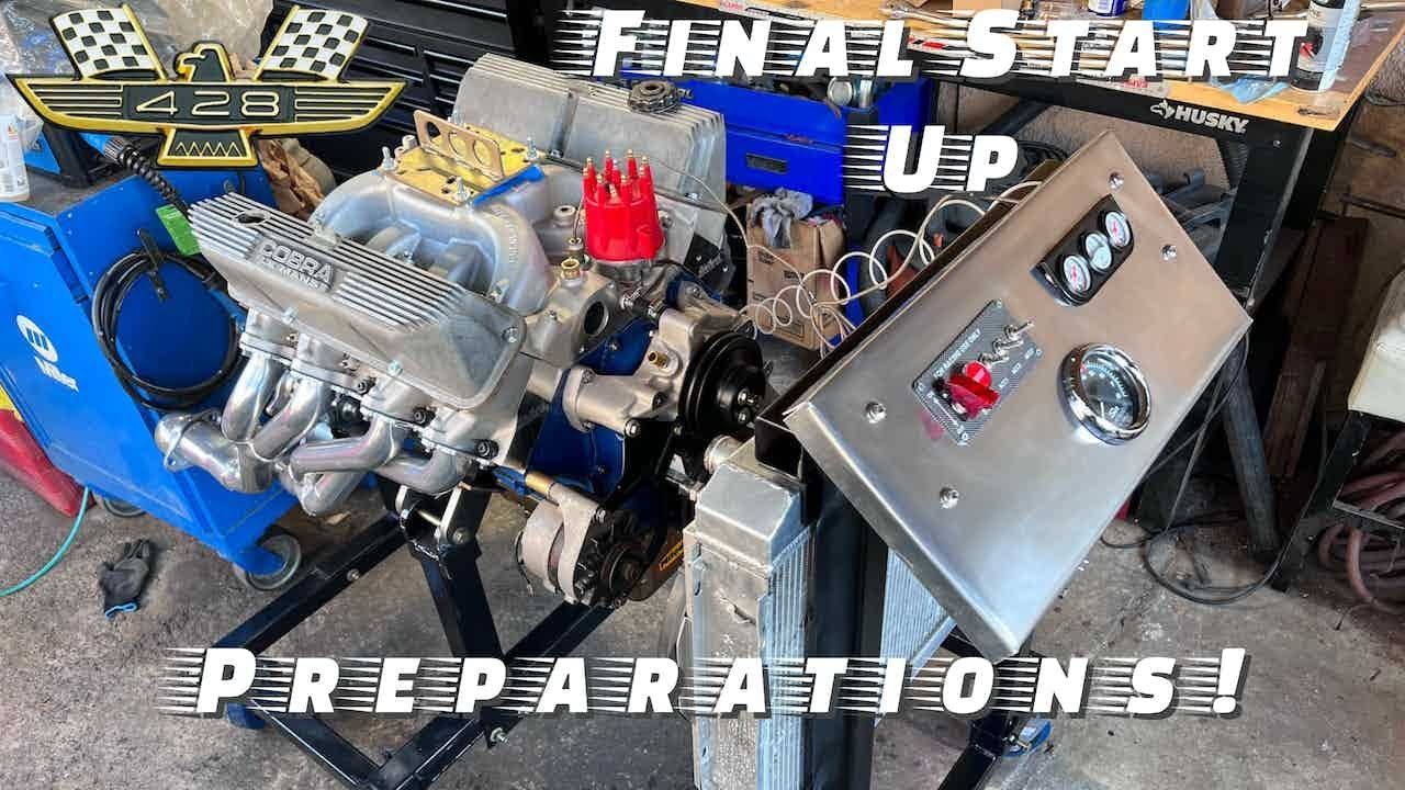 Ford 428FE Build Part 11: Run Stand Finished and Final Preparations!