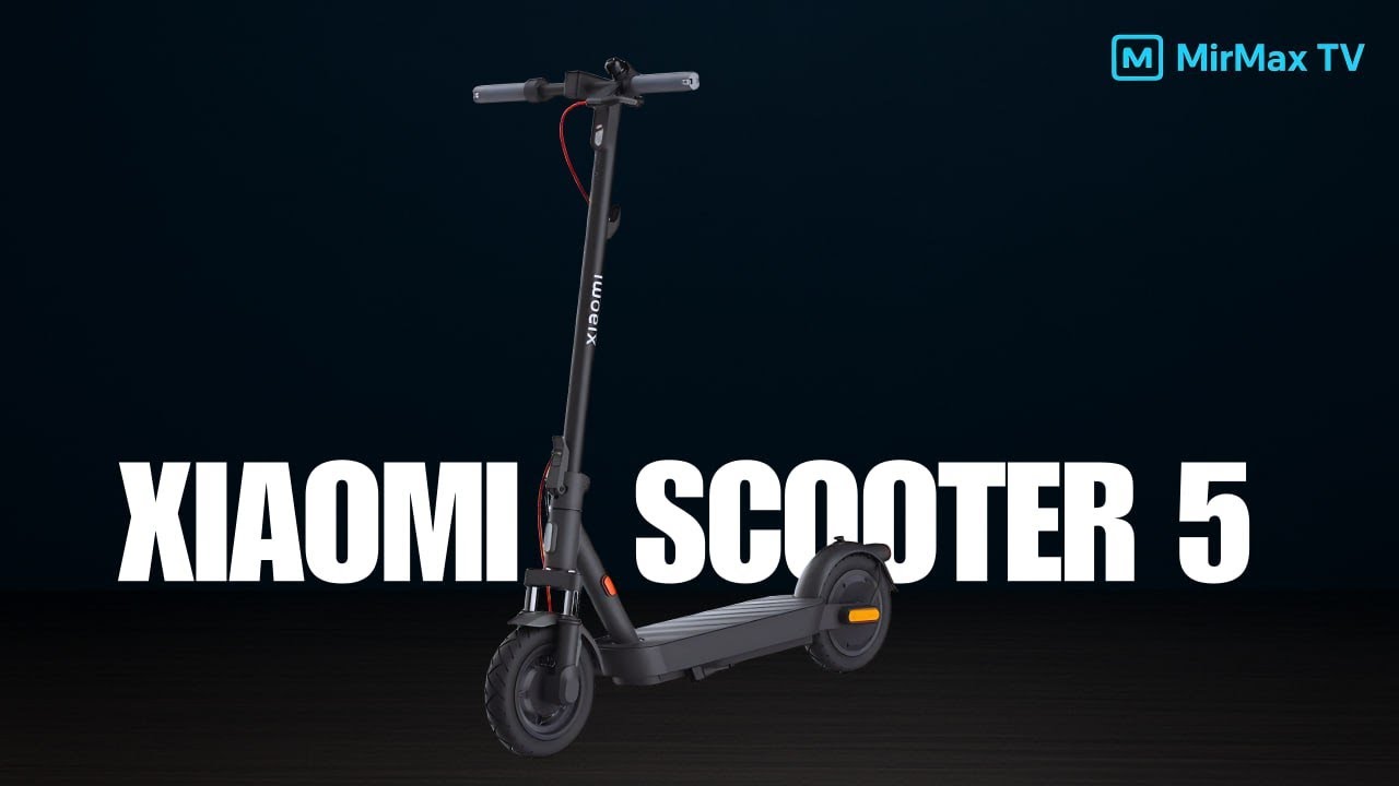 XIAOMI Scooter 5 E-Scooter распаковка и обзор!