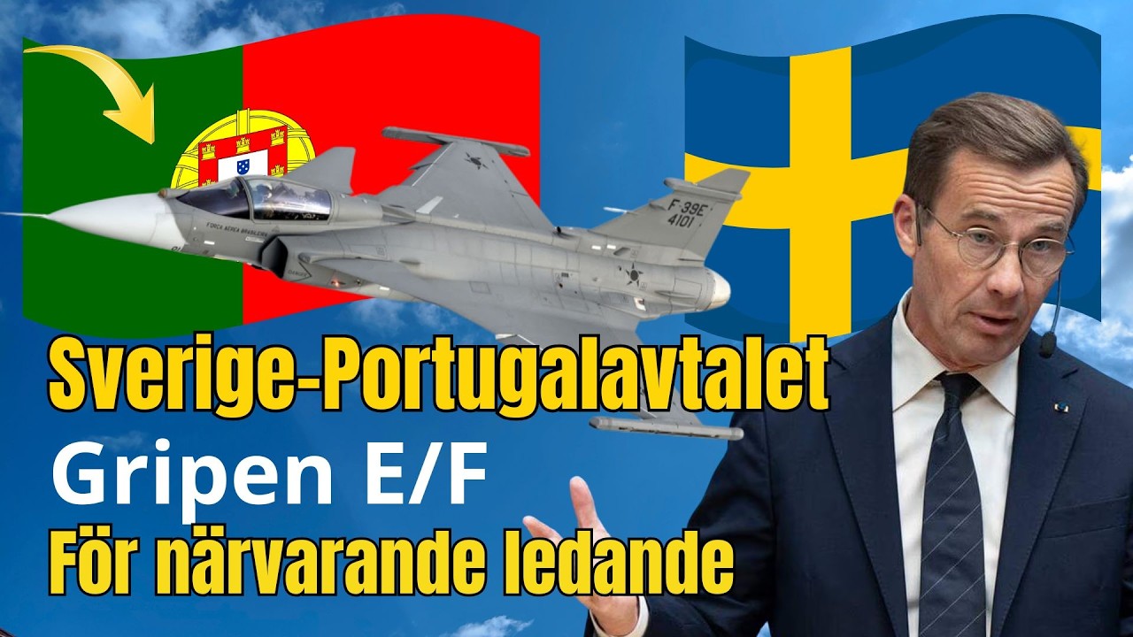 Hur har Sveriges JAS 39 Gripen erövrat Portugals hjärta Portugal bör välja Gripen istället för F 35!