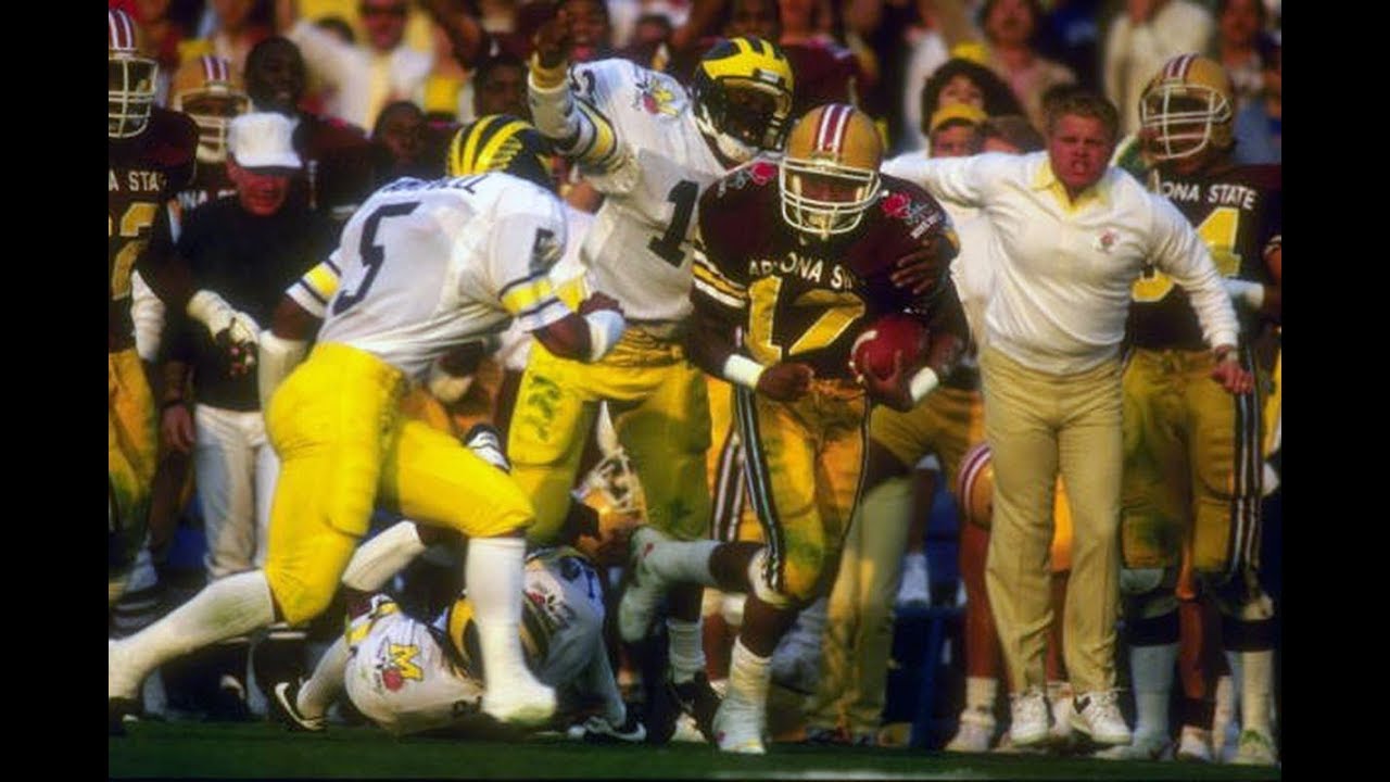 1987 Rose Bowl #7 Arizona State @ #4 Michigan No Huddle
