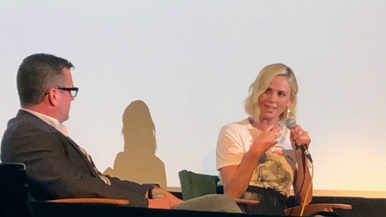 Charlize Theron Q&A at the Aero Theatre November 2018