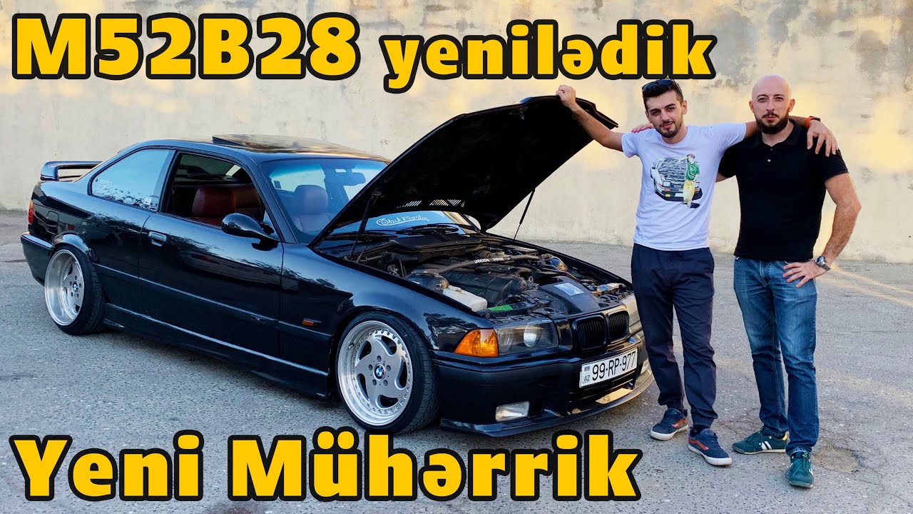 Sıfırdan Motor Yığdıq | Başımıza Nələr gəldi ? | Bmw E36 Black Mamba