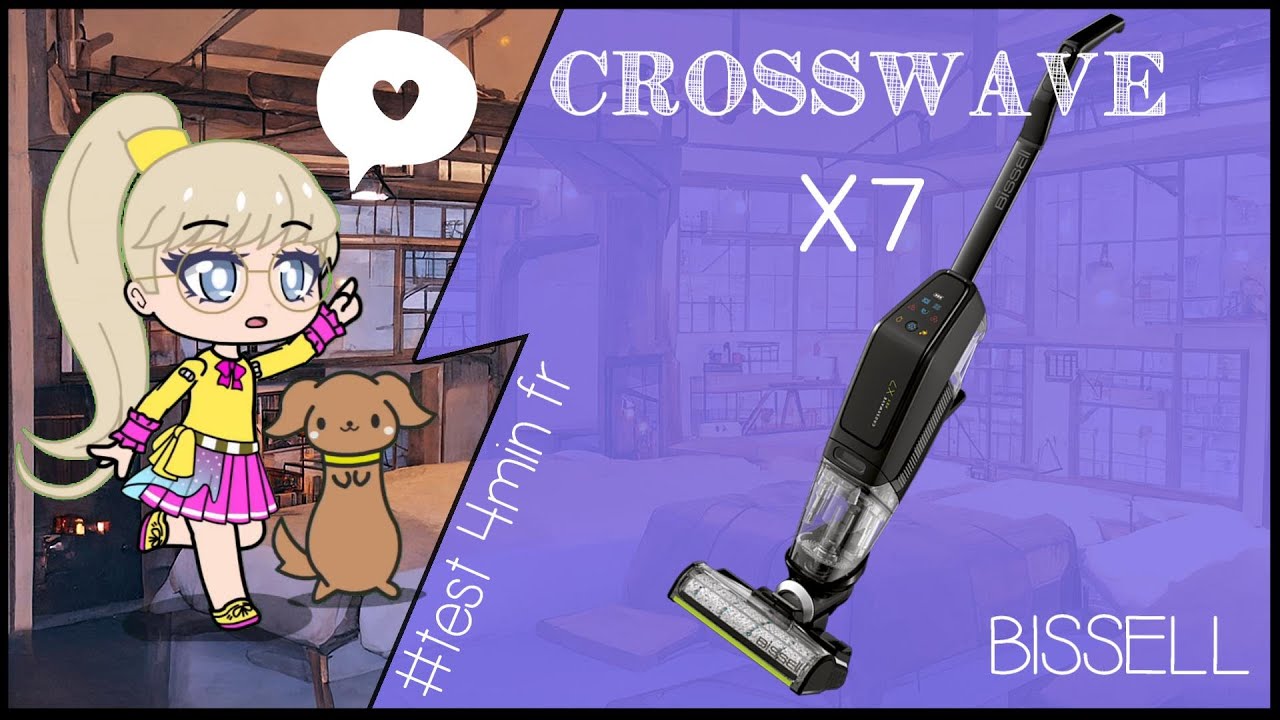 🏠Test de Bissell Crosswave x7 en 5 min (fr)