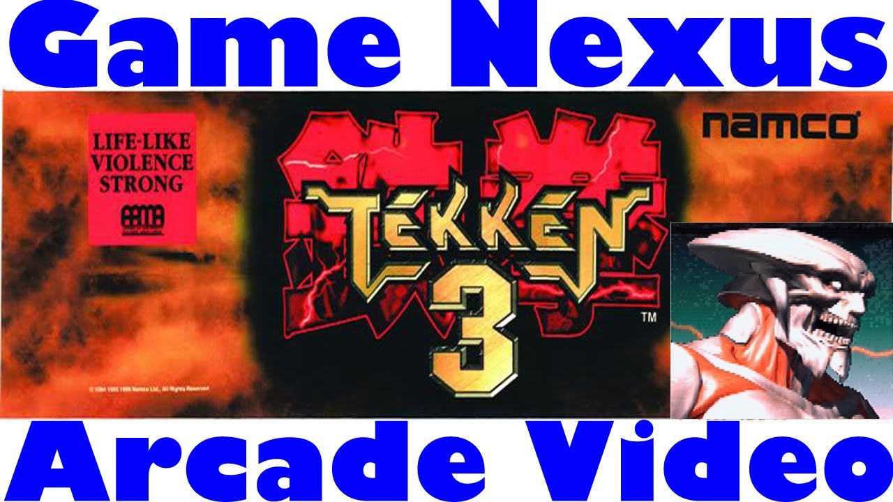 Game Nexus Arcade Video Tekken 3 Captured Yoshimitsu Playthrough (1996 Namco System 12) Real HW
