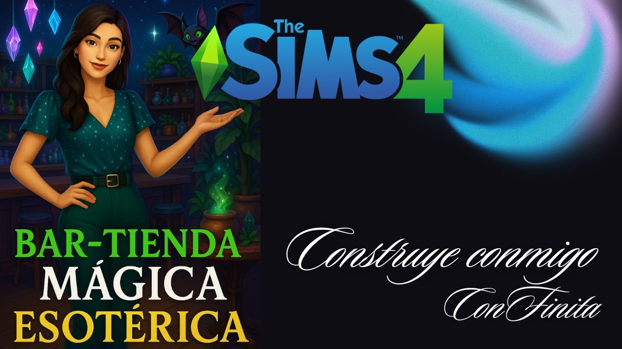 Los Sims 4/ Bar-Tienda Mágica Esotérica #lossims4 #sims4 #sims4build  #sims4builds #thesims4