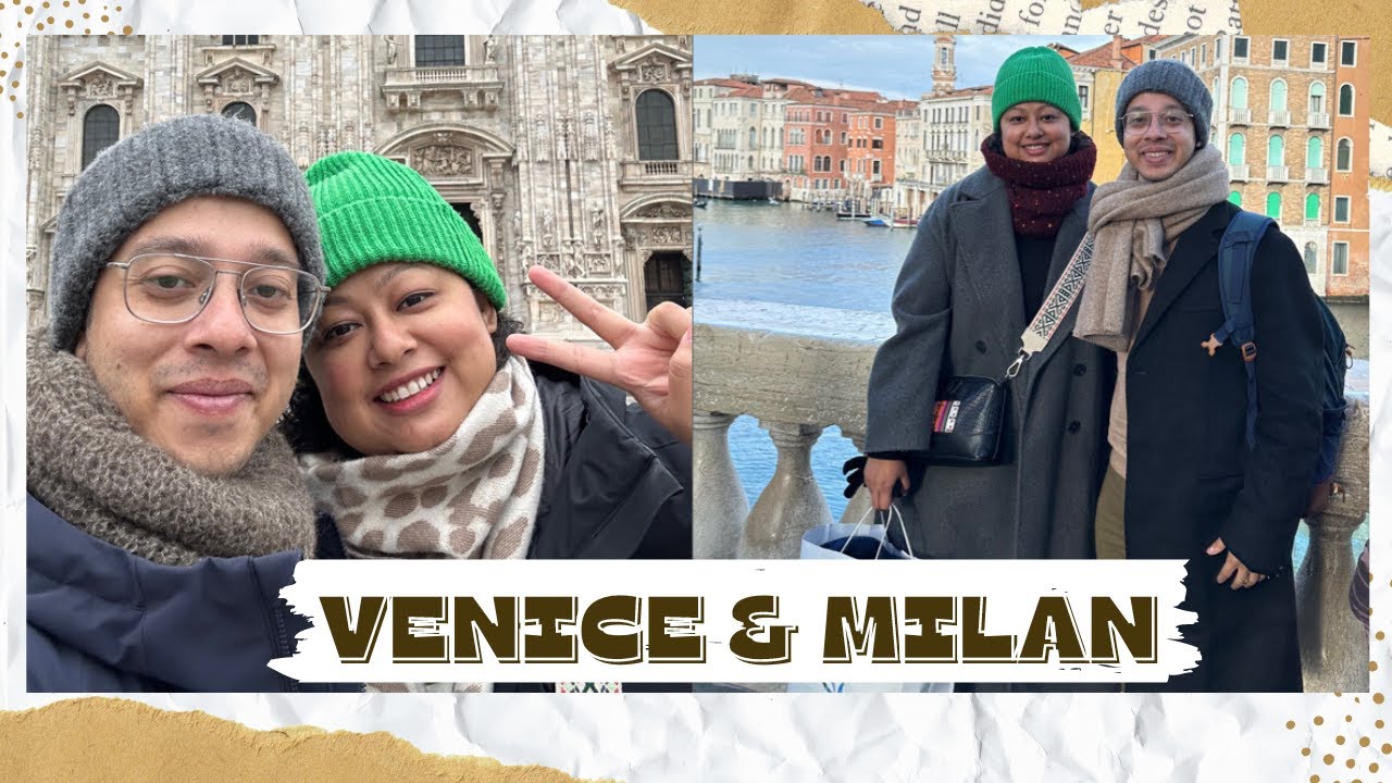 When we went to Venice and Milan| A Day in Venice| Venice Vlog