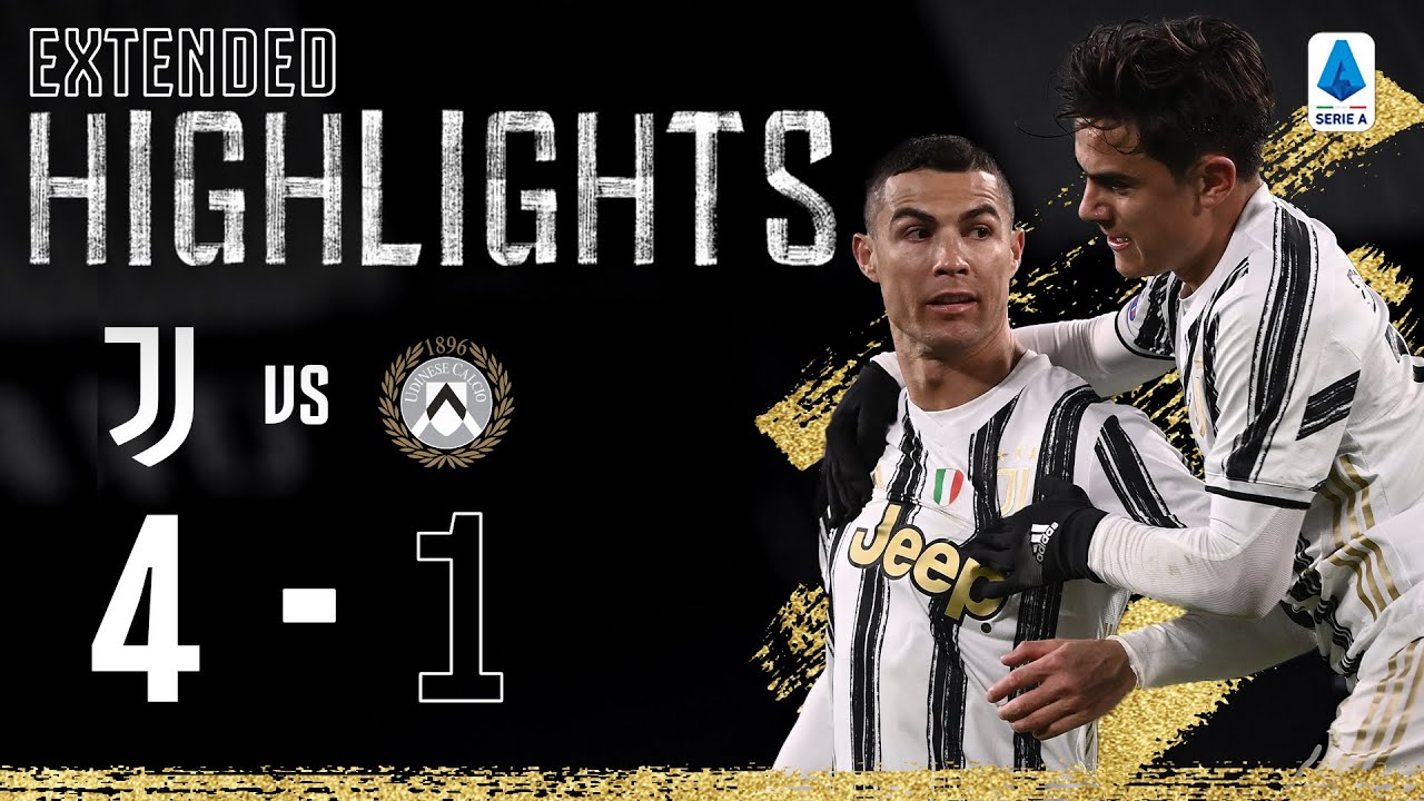 Juventus 4-1 Udinese | Clinical Finishing from CR7, Dybala & Chiesa! | EXTENDED Highlights