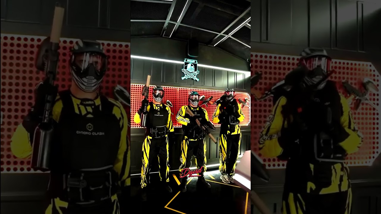 ⚡ High Impact Indoor Combat Paintball Design – David Theming Works 🎮