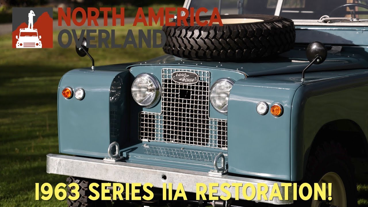 1963 Land Rover Series IIA Full Restoration NAO # 048