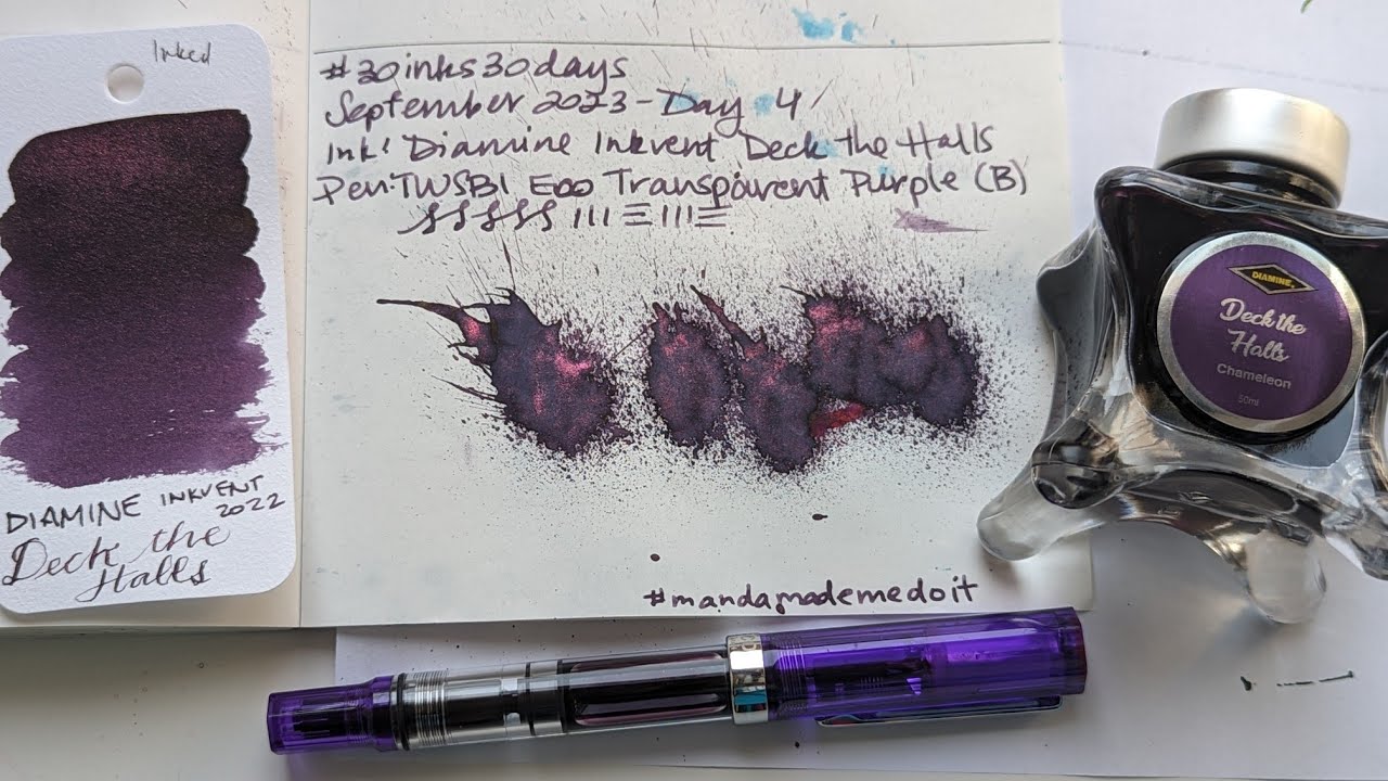 #30inks30days