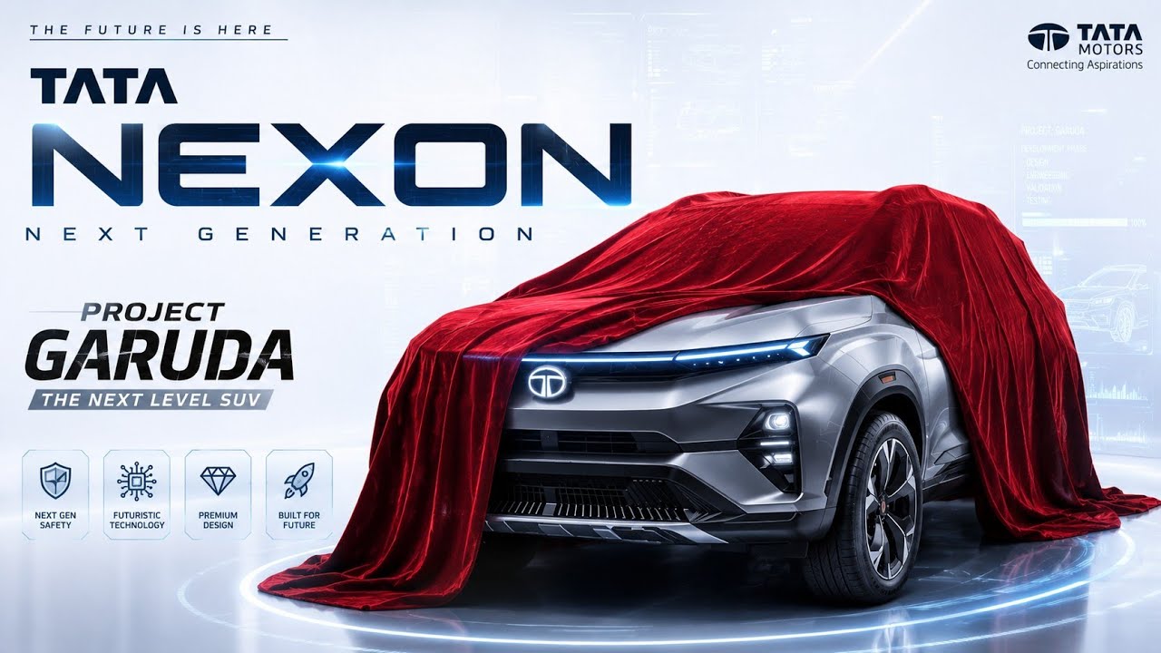 Next Generation Tata Nexon 2027 | Project Garuda First Look | Everything We Know