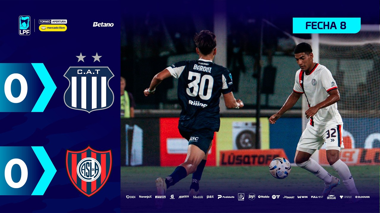 TALLERES 0 - 0 SAN LORENZO | Resumen del partido | #TorneoMercadoLibre 2026 🏆