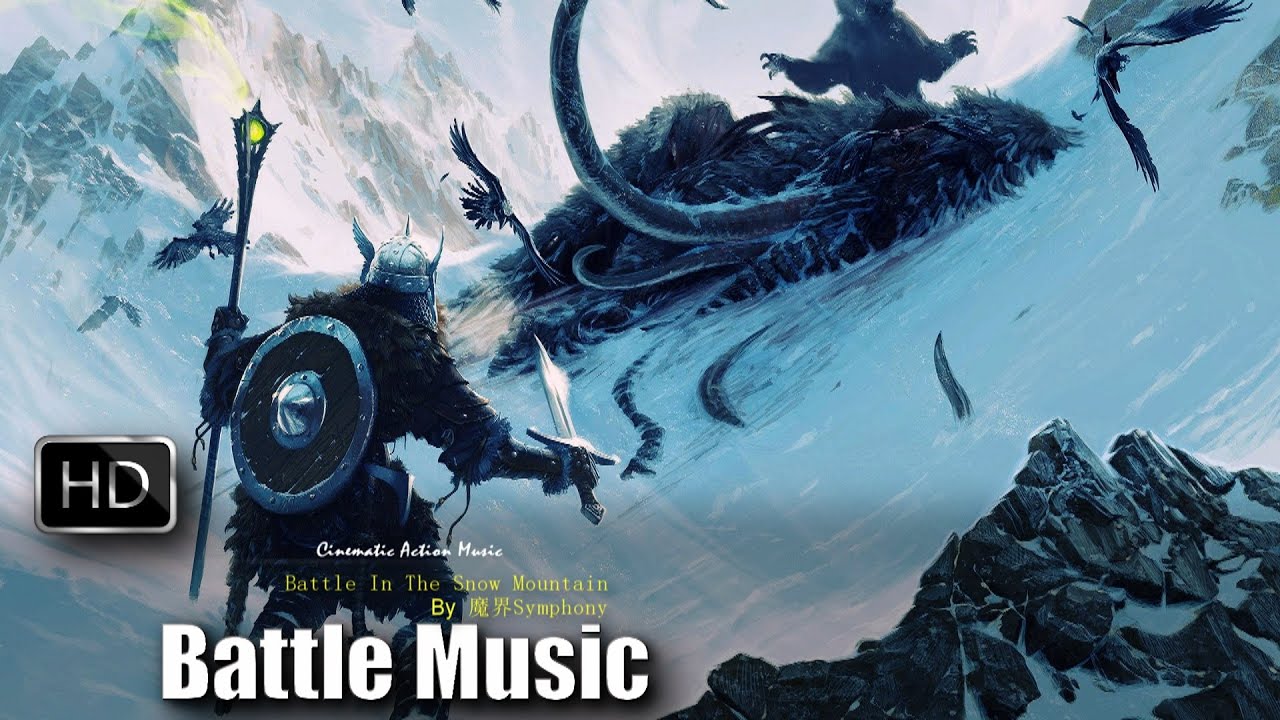 Epic Battle Music Orchestra | Battle In The Snow Mountain by 魔界Symphony | Copyright Free Music