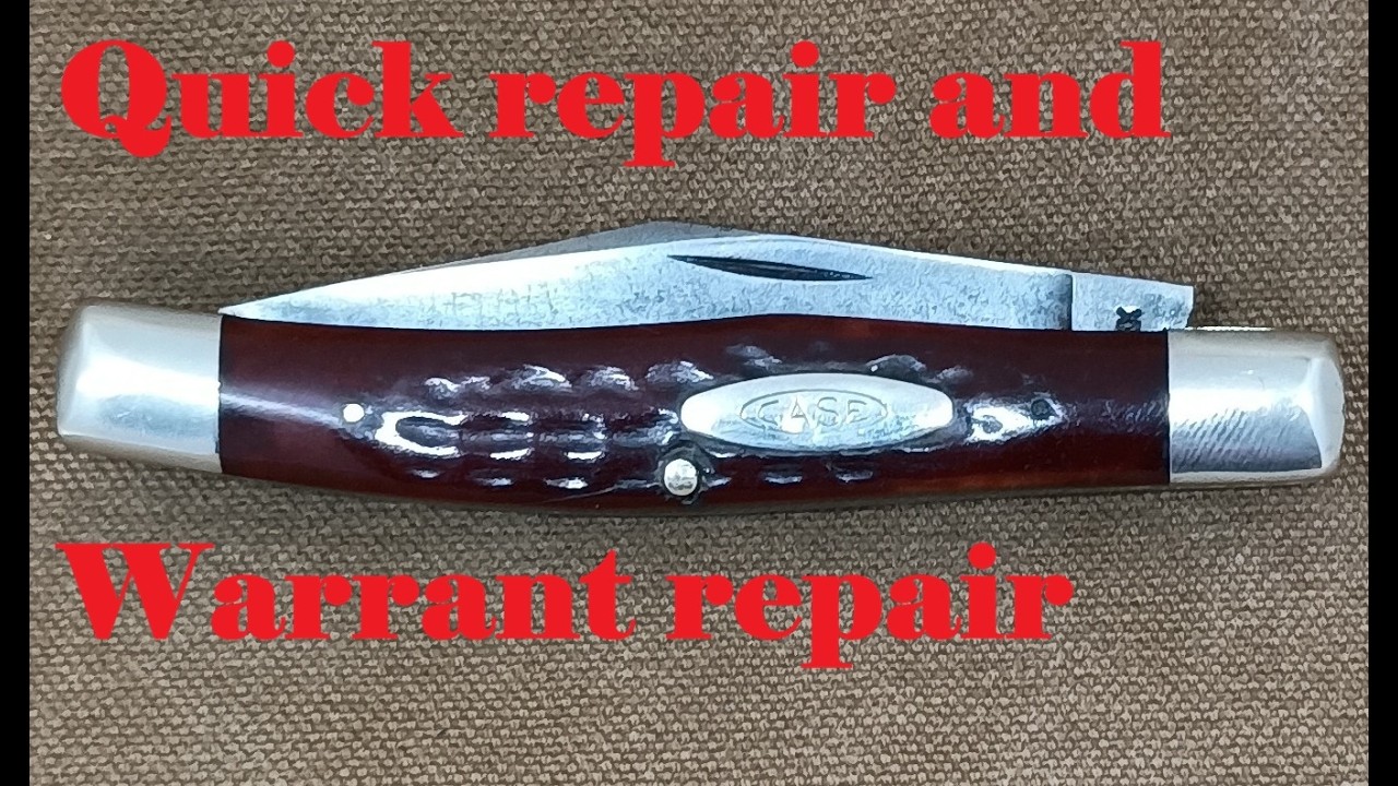 Два ремонта ножей - Золинген и Кейс.