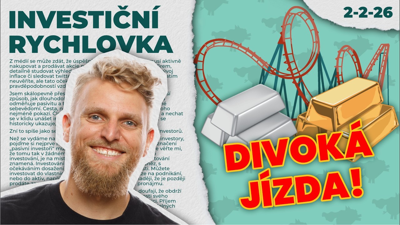 Volatilní komodity, slabý dolar a změny penzijního systému 💸 Investiční rychlovka