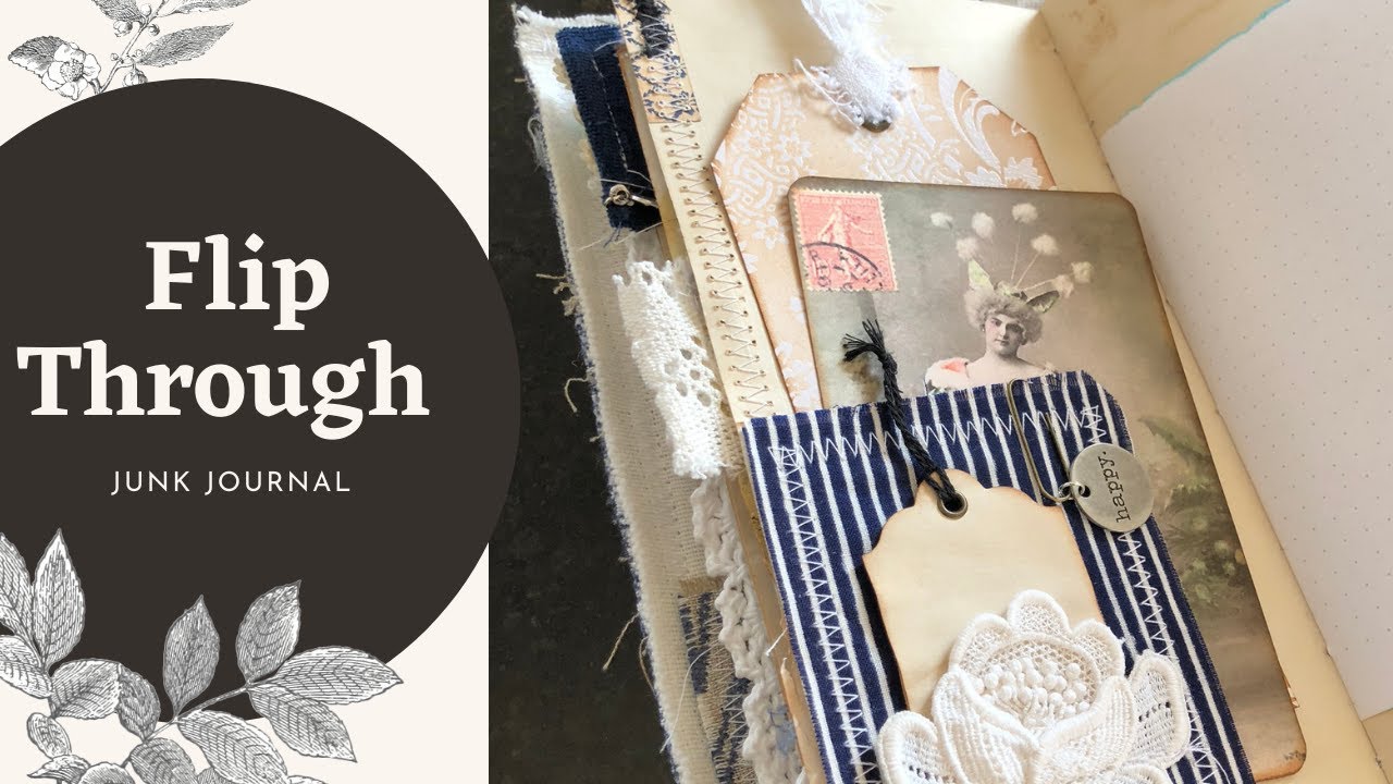 FLIP THROUGH | French Themed Junk Journal for me!