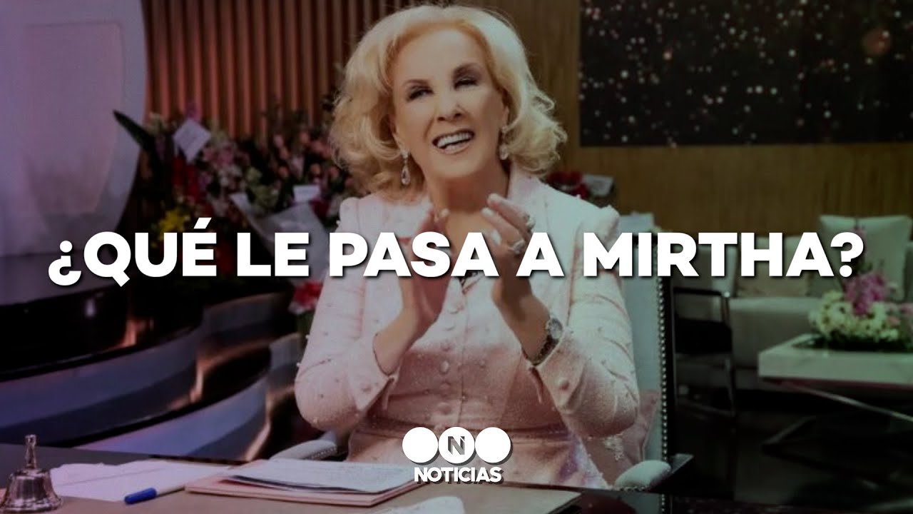 LE COLOCARON DOS STENTS a MIRTHA LEGRAND - Telefe Noticias