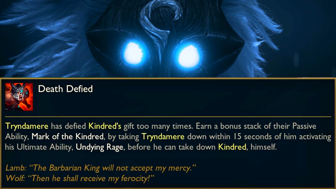 DEATH DEFIED! - New Nemesis Quest (Tryndamere vs Kindred)