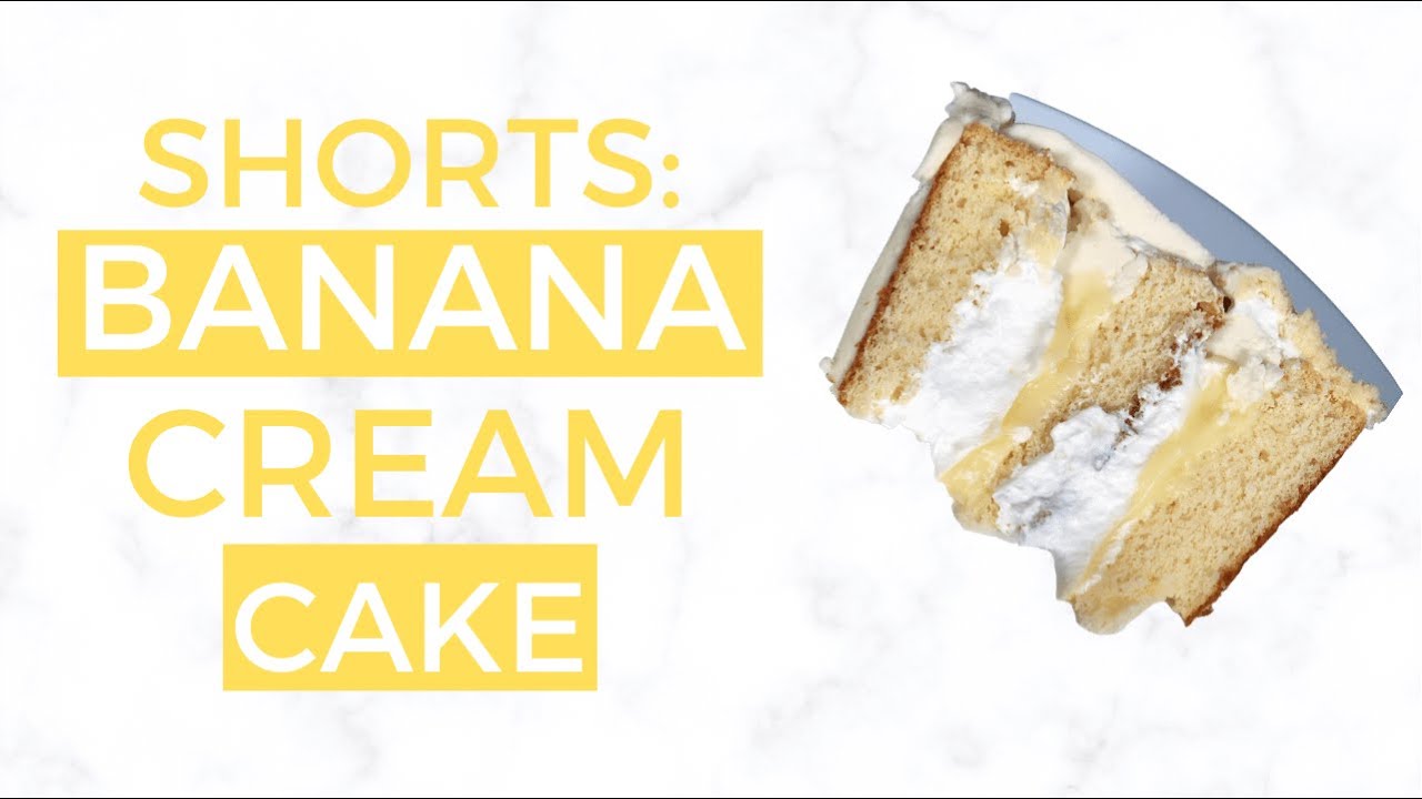 delicious banana cream cake | satisfying cake decorating (Part 9)