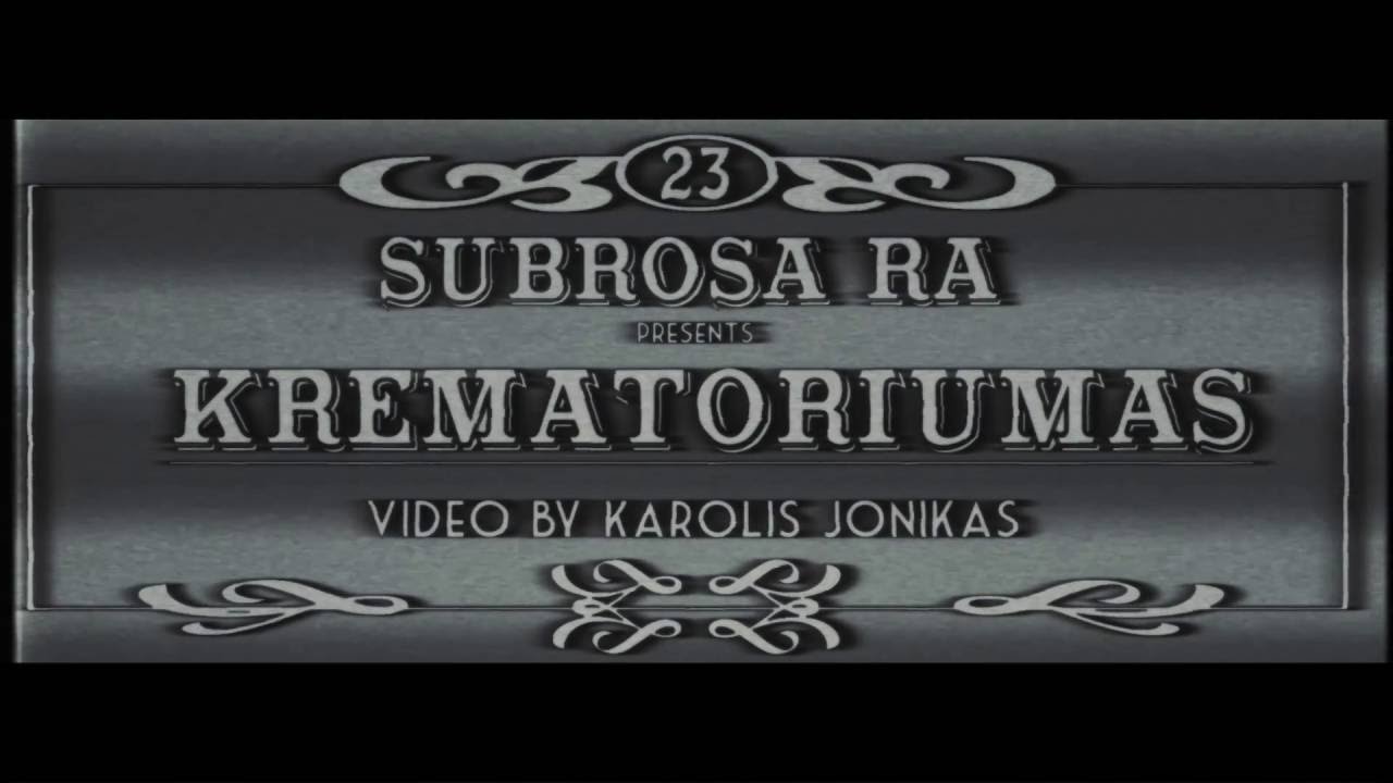 Subrosa RA - KREMATORIUMAS (prod. bazoo)