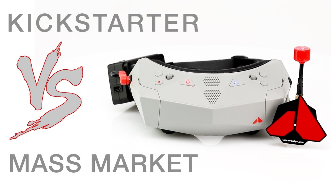 Orqa FPV.One &mdash; Kickstarter vs MASS MARKET