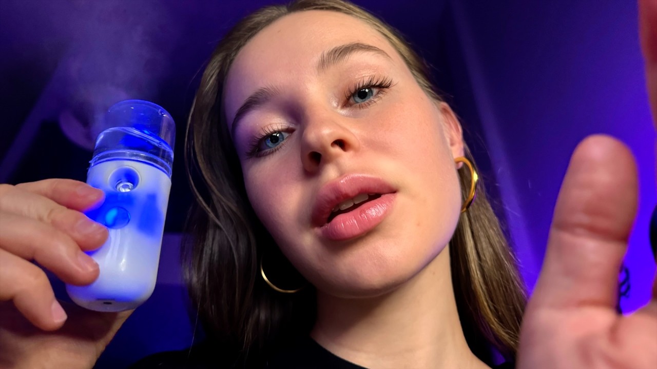 ASMR Doing Things To Your Face While You Sleep 😴