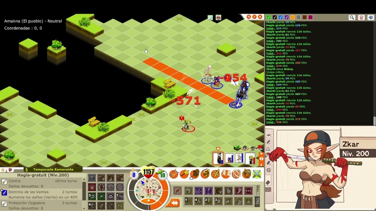 ZKAR VS XELOR, SERVER BOUNE