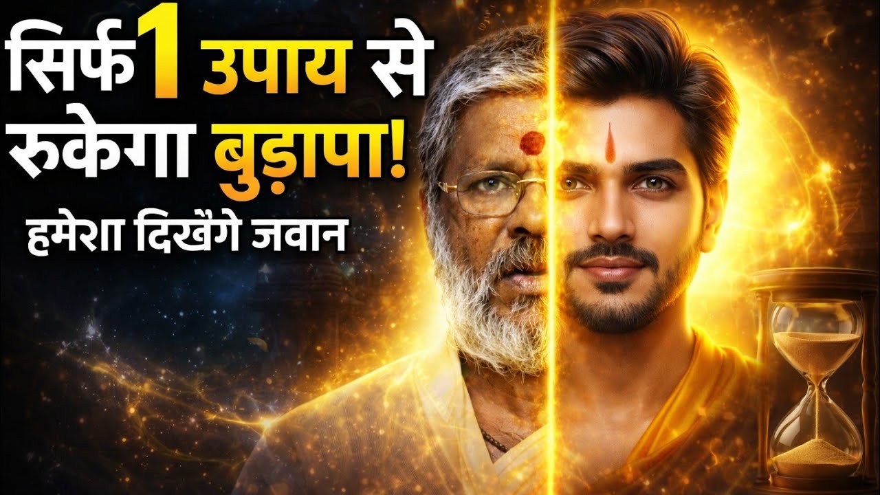 बुढ़ापा कैसे रोकें | हमेशा जवान रहने का उपाय | Anti Aging Secret in Hindi#bhaktigyan 