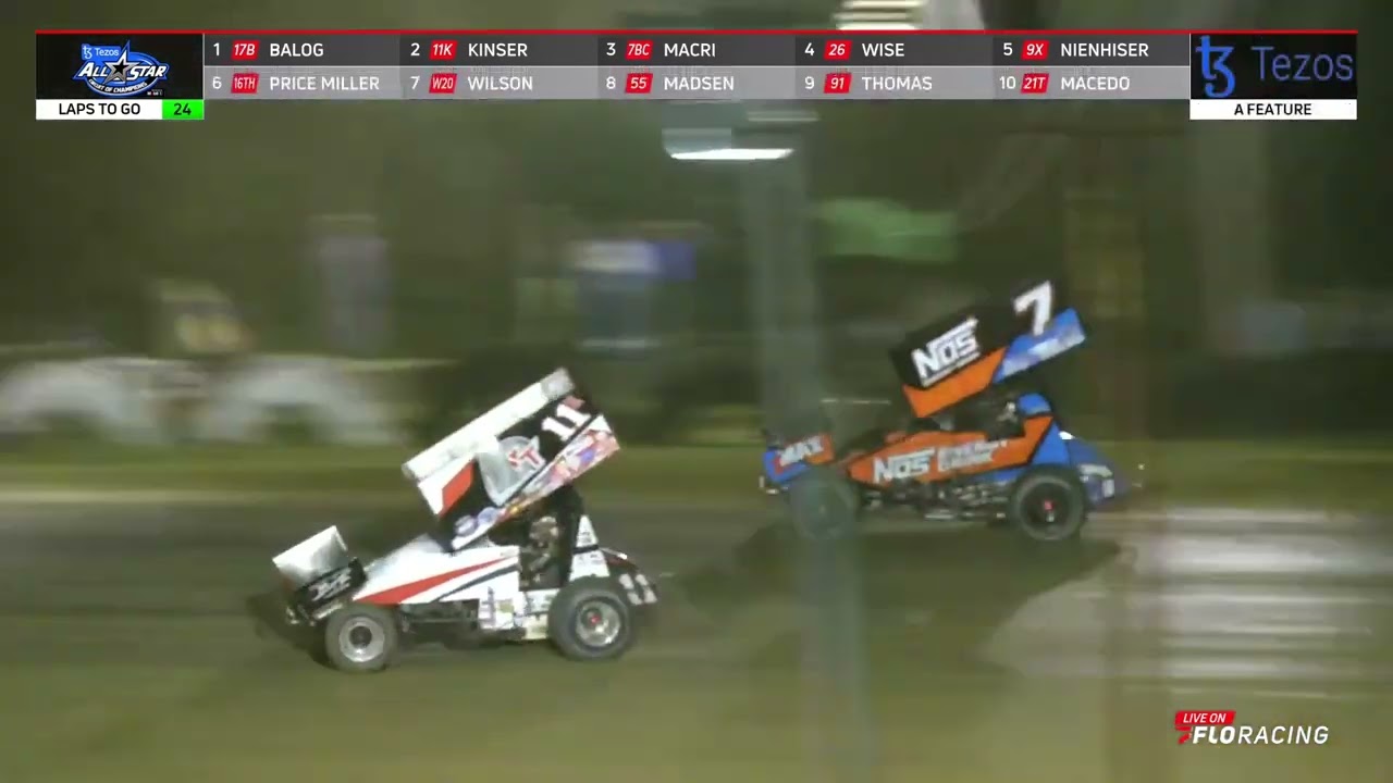Highlights: Tezos All Star Circuit of Champions @ Spoon River Speedway 7.22.2023