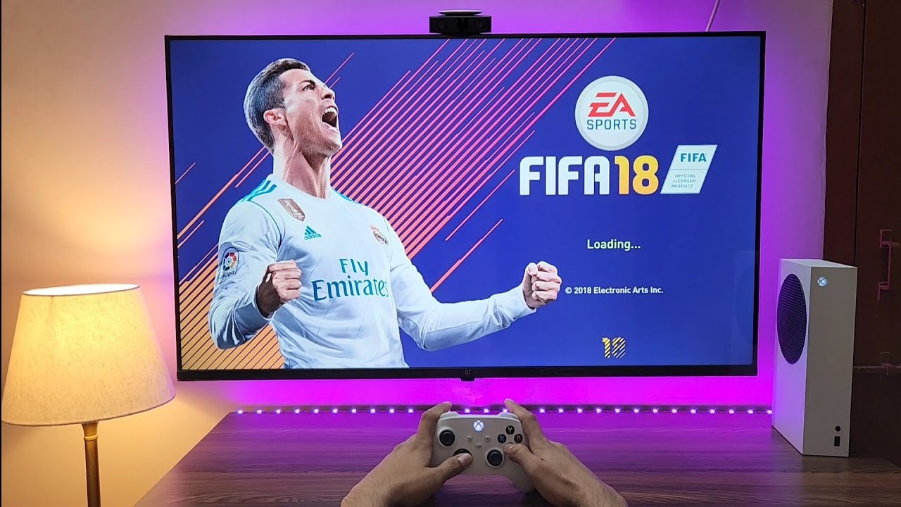 FIFA 18 в 2023 году (Xbox Series S) 4K HDR 60FPS