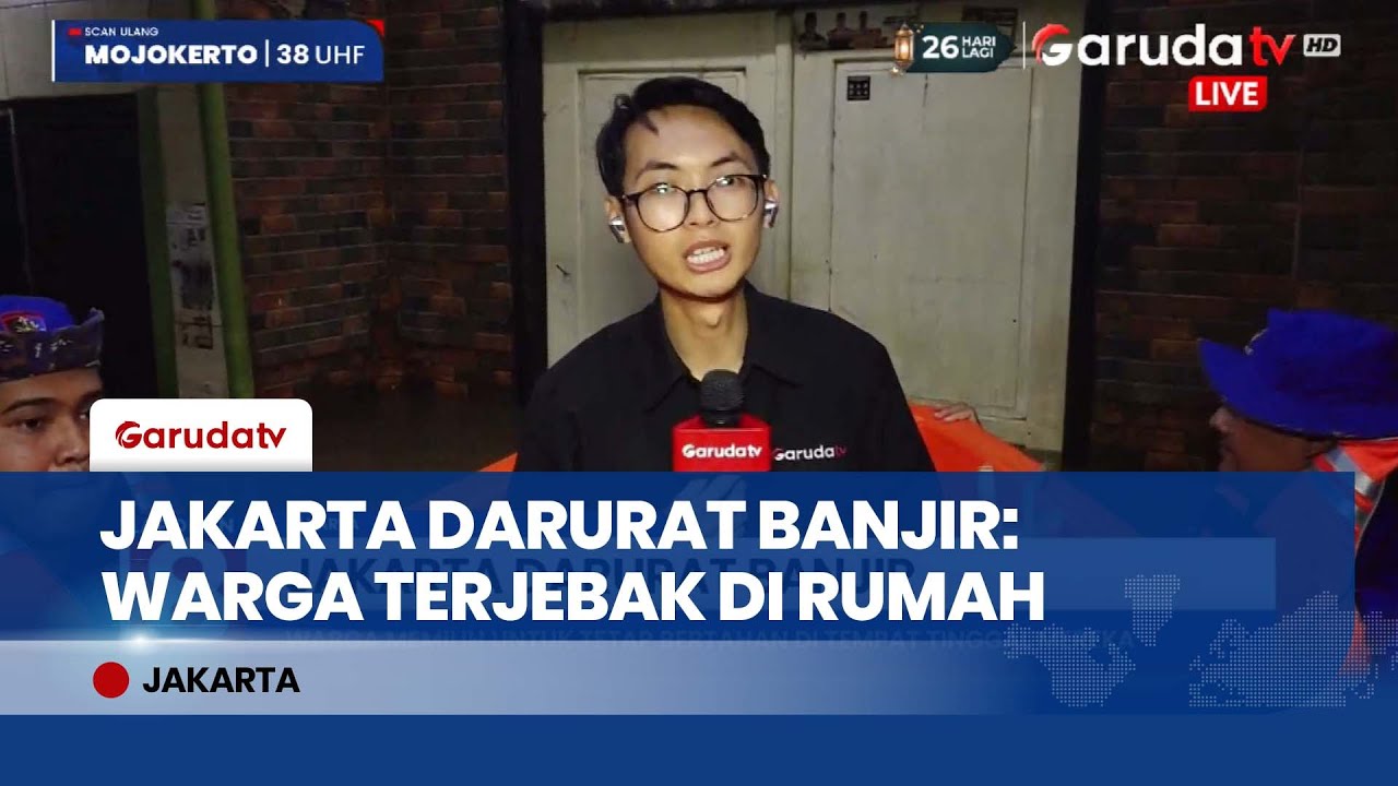 CILIWUNG MELUAP! Banjir Kebon Pala Tembus 175 CM, Warga Nekat Bertahan Meski Air Terus Naik!