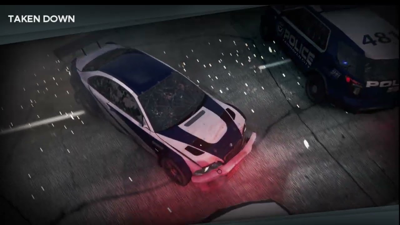 BMW M3 GTR vs FULL WANTED LEVEL 🚔 | Epic Police Chase Escape! | NFS 2012