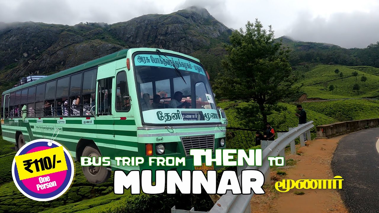 Theni to Munnar Bus Trip